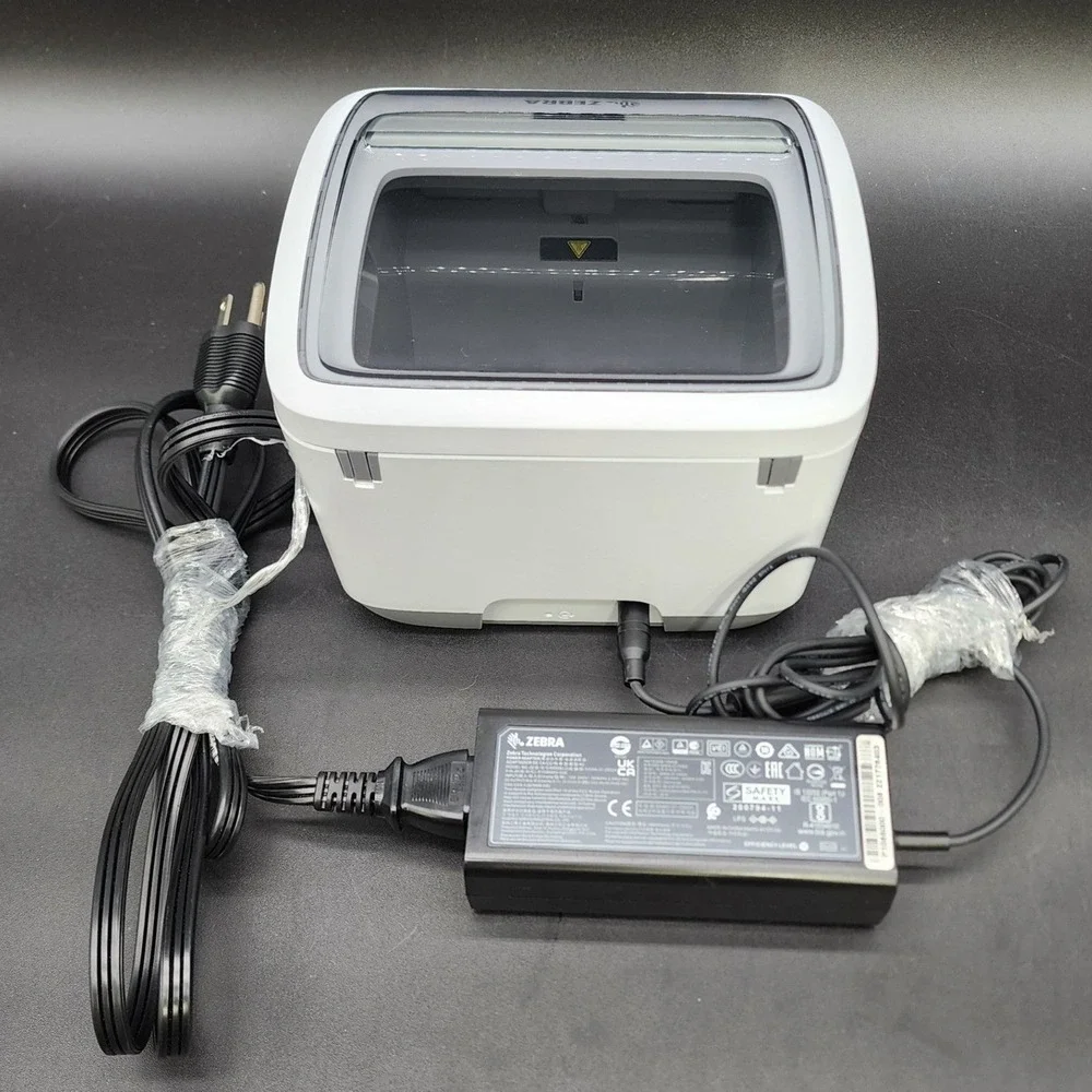 Zebra ZSB-DP14 White Thermal Label Printer WiFi Bluetooth Wireless Cloud Desktop